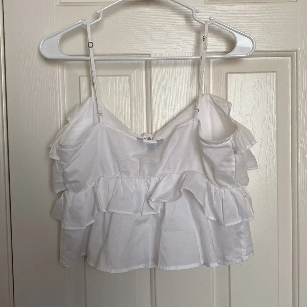 Express white crop top - Picture 2 of 5